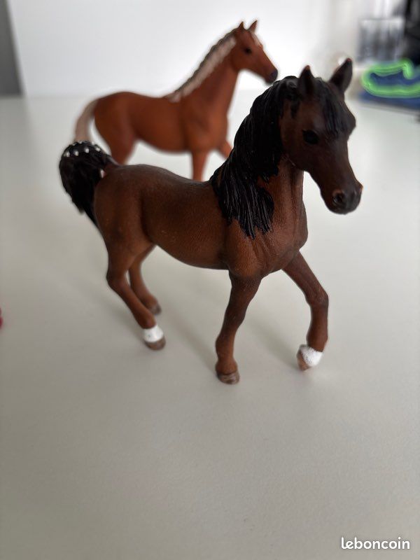 Lot de 5 chevaux/schleich avec accessoires (image 6)