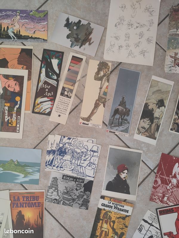 Lot de cartes BD postales/ Bonne année variées (image 7)