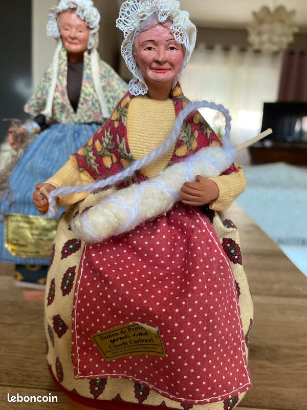 Santon de Provence articulé 18 cm (image 1)