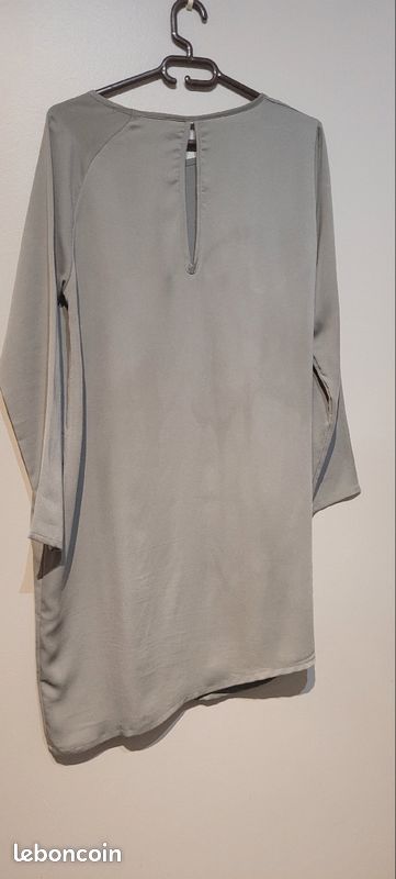 Robe Fée marabouts T42 anthracite rayonne (image 2)