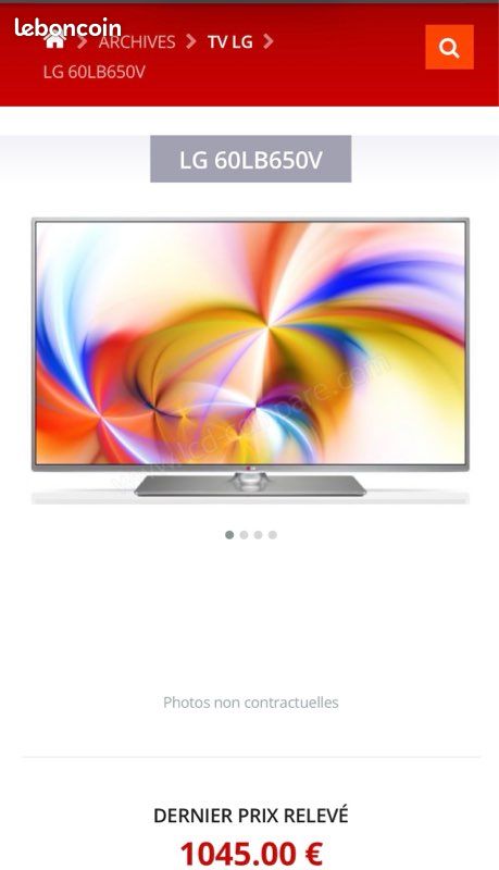 Tv LG 3D (image 1)
