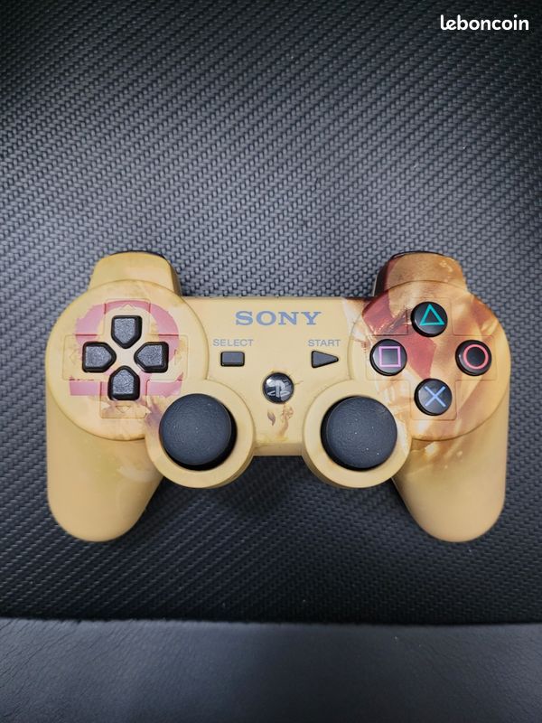 Controle Joytick Ps3 Edition God Of War + Cabo carregador - Faz a Boa