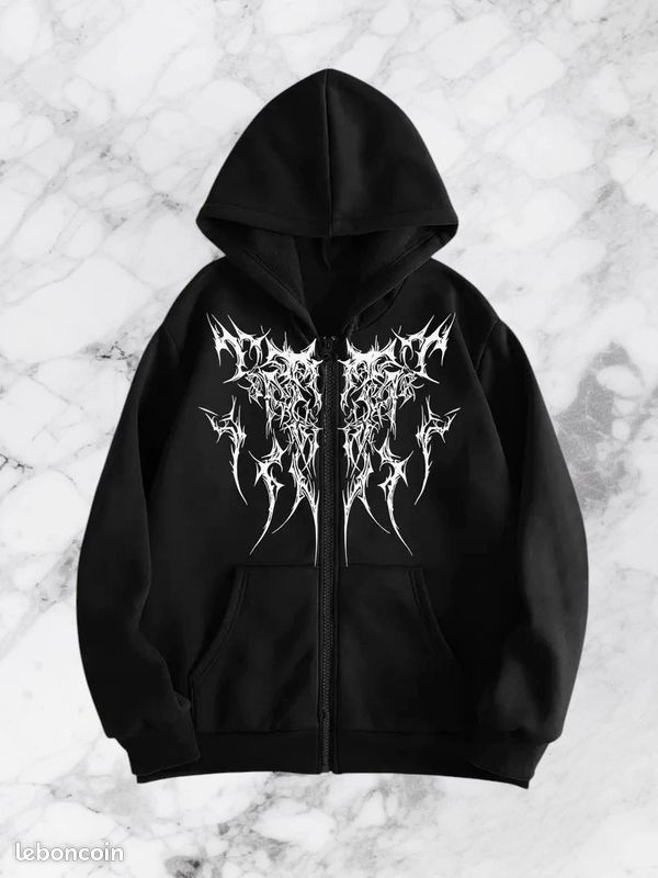 Taille Grande Homme Survêtement Homme LEXAHO - Sweat Capuche Et Pantalon, Motif Tête De Mort, Taille S-6XL Survêtement Homme Tête De Mort