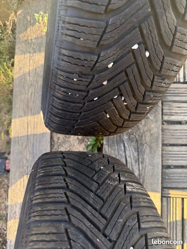 Roues alu avec pneus hiver 215/60/17 (image 2)