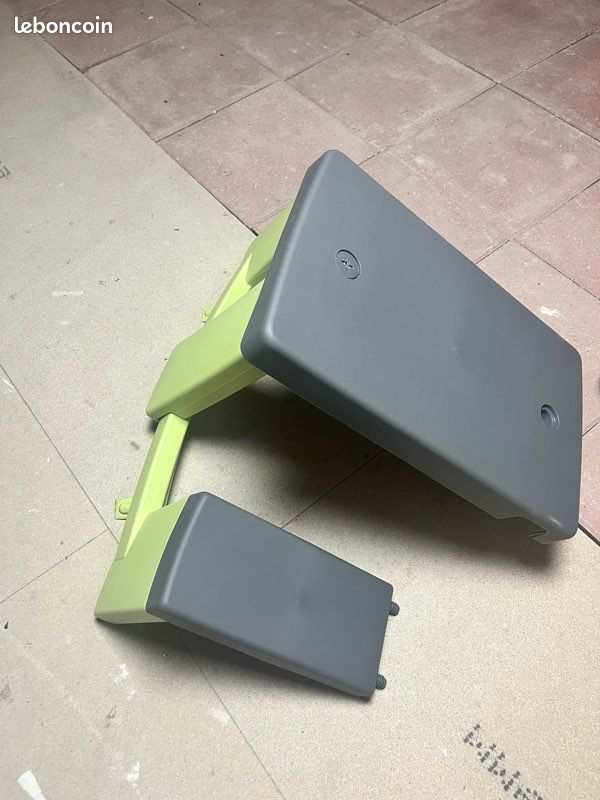 Smoby Table Pique-nique Avec 2 Bancs – Accessoire Maison, Anti-UV, Fabrication Française, Pour Enfants Dès 2 Ans, 50 Kg Max