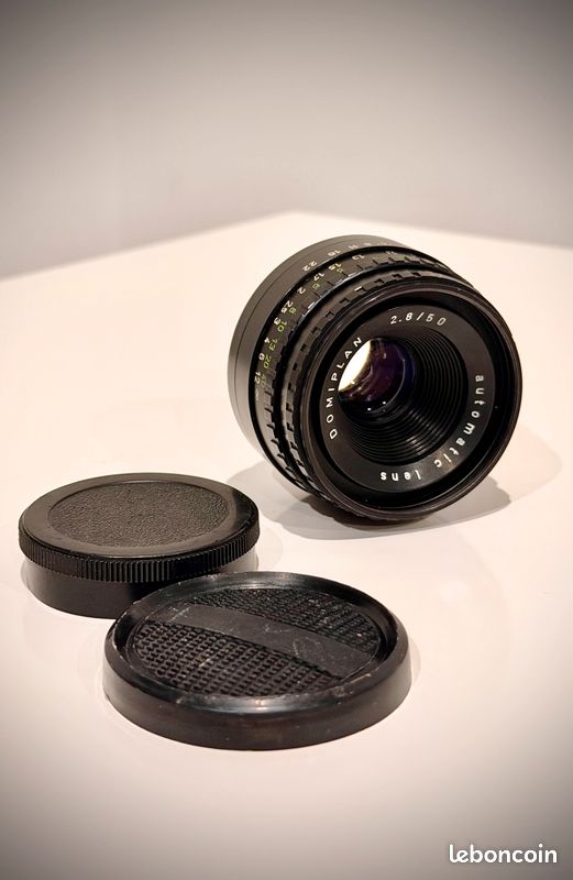 Appareil photo argentique Praktica Super TL3 + 3 objectifs vintage + sacoche (image 4)