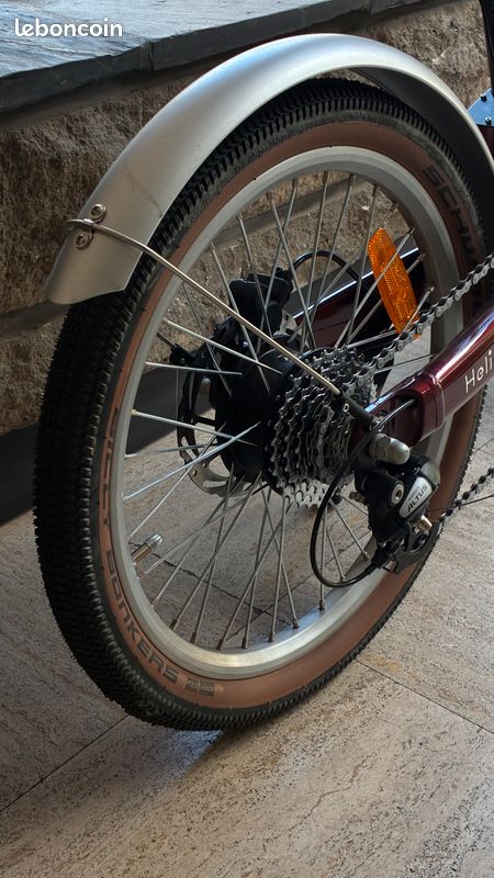 Vélo Électrique Pliant Heybike Helio - COMME NEUF (~10 km) + AirTag (image 7)