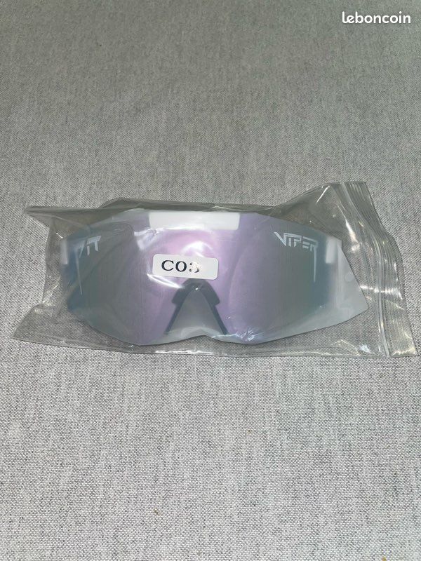Lunette Viper blanche (image 4)