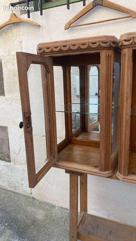 🌱 Paire de vitrines à poser vintage 🌱 (image 3)