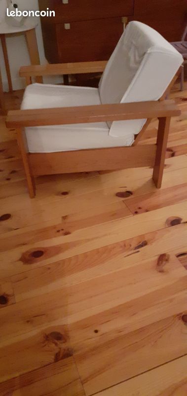 Fauteuil vintage scandinave (image 1)