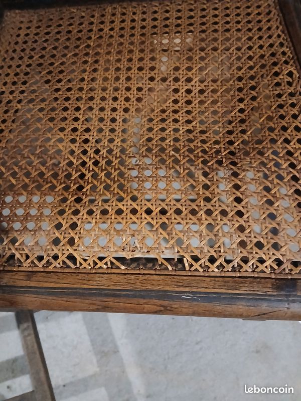 Lot de 4 chaises anciennes (image 4)