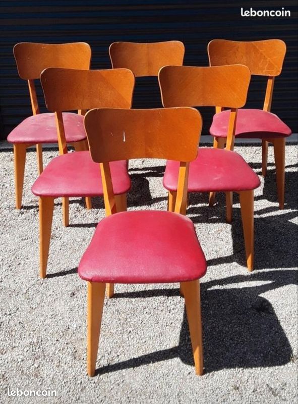 6 chaises vintage (image 1)