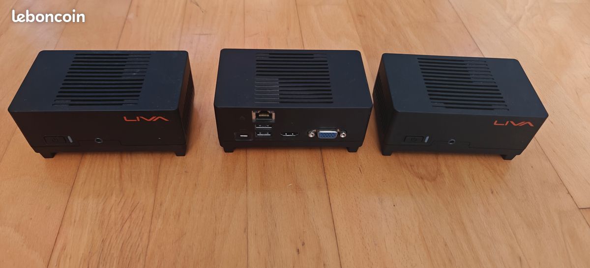 Mini PC ECS LIVA V1.0 - 32Go eMMC - Fanless & Testés (Lot ou Unité) (image 2)