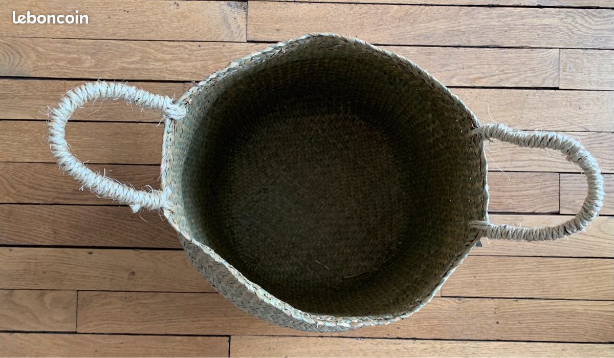 Panier jonc de mer Idehome (image 6)