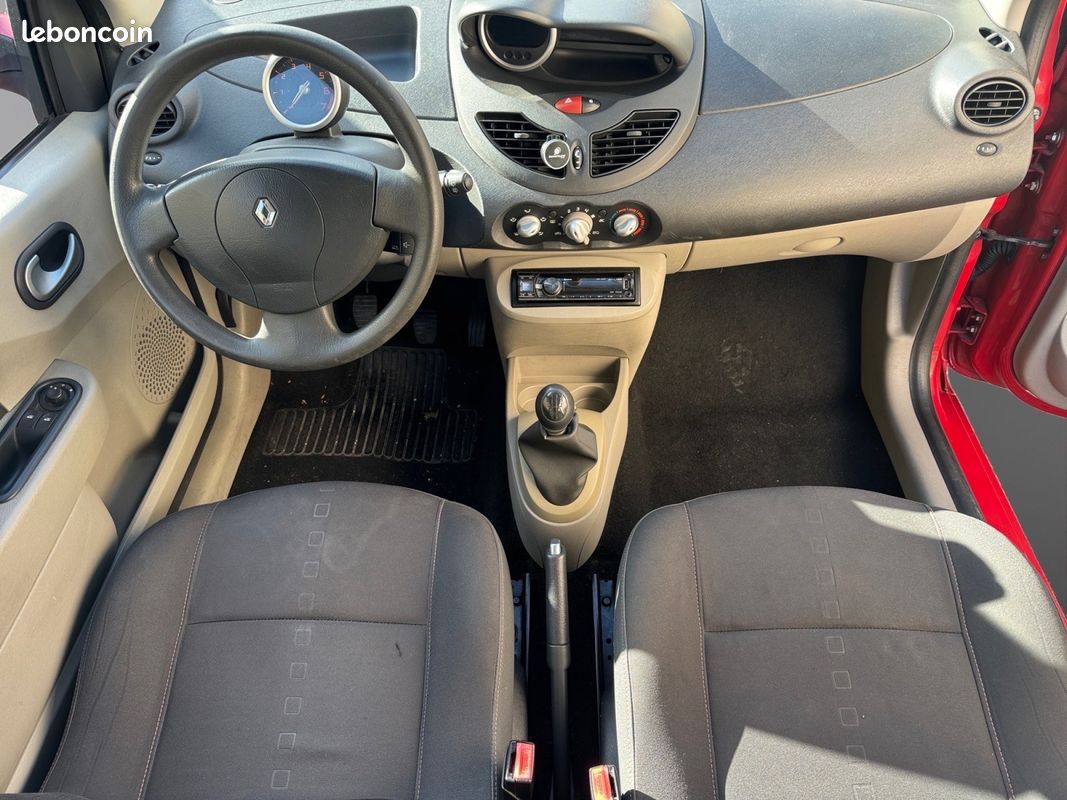 RENAULT TWINGO II 1.2 16v 75 eco2 Dynamique, Bluetooth, Climatisation, Carnet D'entretiens, Garantie 12 Mois (image 4)