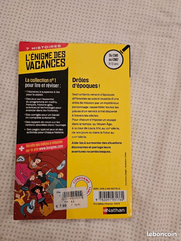 Livre/cahier vacances (image 2)