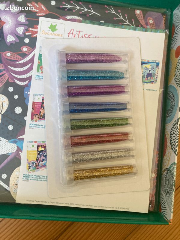 Lot de loisirs créatif dessins à paillettes (image 3)