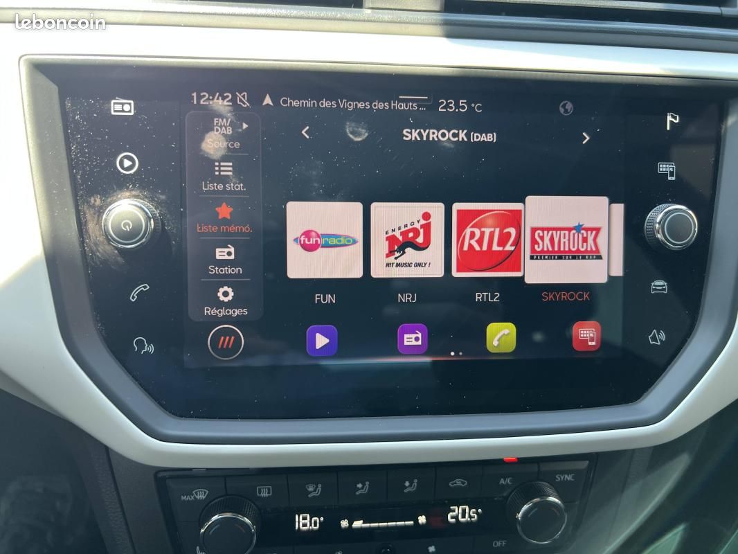 Seat Arona 1.0 EcoTSI 110ch Start/Stop Xcellence DSG Euro6d-T (image 20)