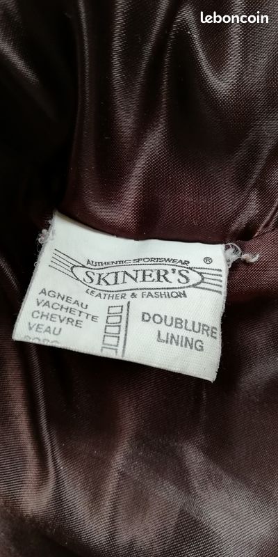 Veste cuir femme taille 40 (image 6)