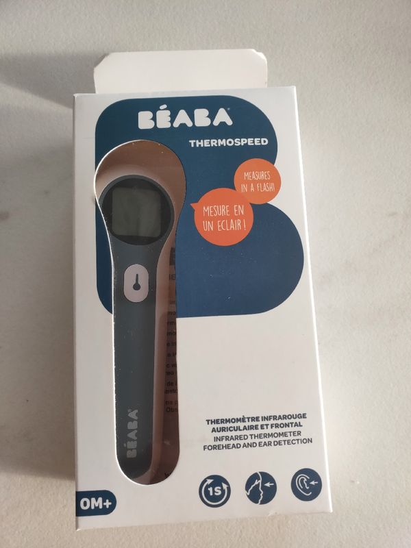 Thermomètre infrarouge auriculaire frontal Thermospeed Béaba