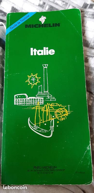 Guide vert michelin Italie 1991 (image 1)