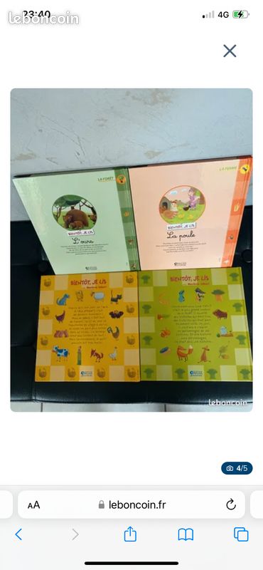 Livre CD de Marlène Jobert, collection bientôt je lis (image 4)