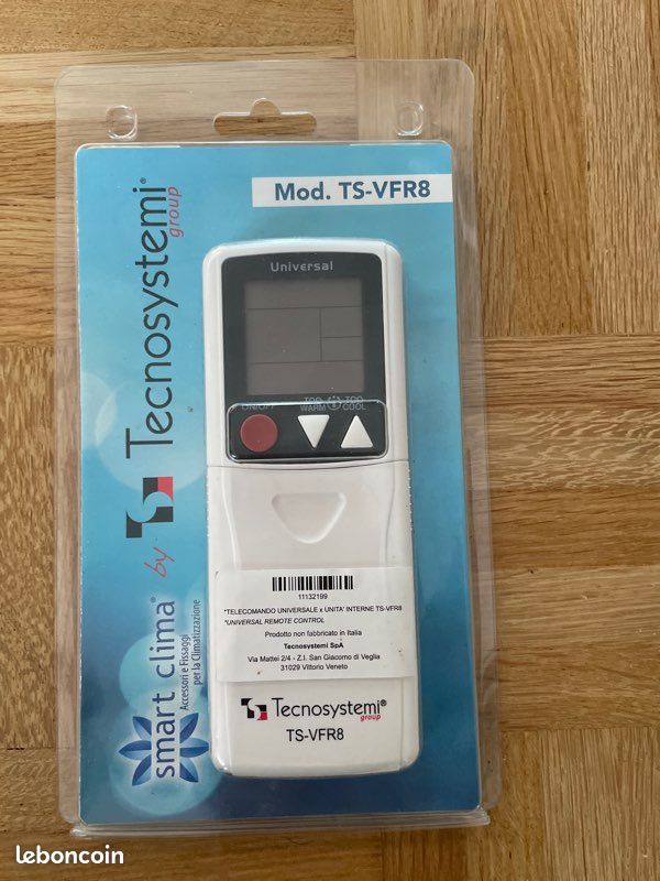 Télécommande universelle climatisation TS-VFR8 (image 1)