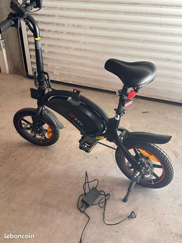 Vélo électrique pliable pour adulte DYU (image 2)