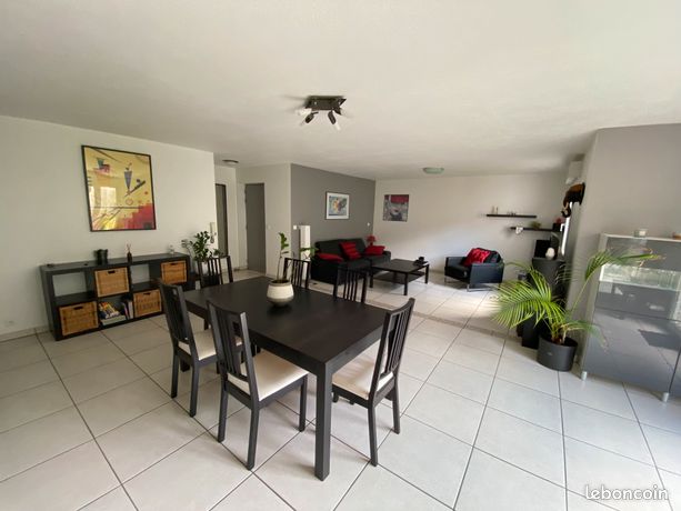 Appartement 3 pièces en rez-de-jardin vendu meublé