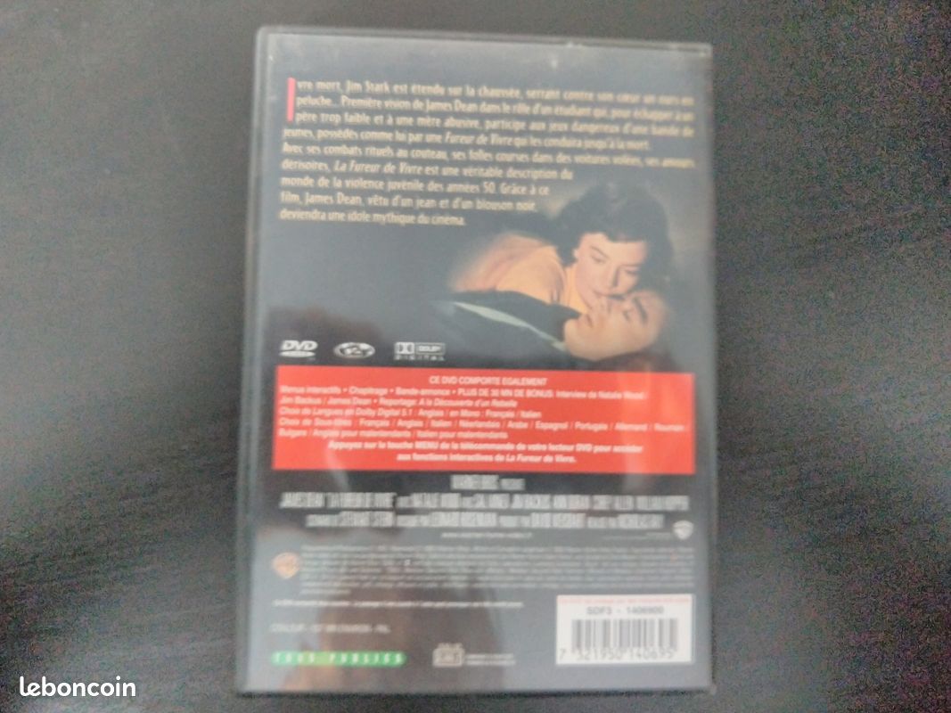 DVD La fureur de vivre (image 4)