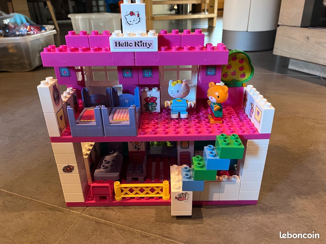 Lego Duplo Hello Kitty House Mega Bloks Unico Mookie Hello Kitty