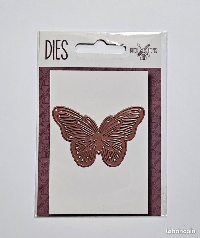 Matrices De Découpe Forme Papillon 4 Pièces - Dies Scrapbooking 3D Pour Cartes Et Bricolage