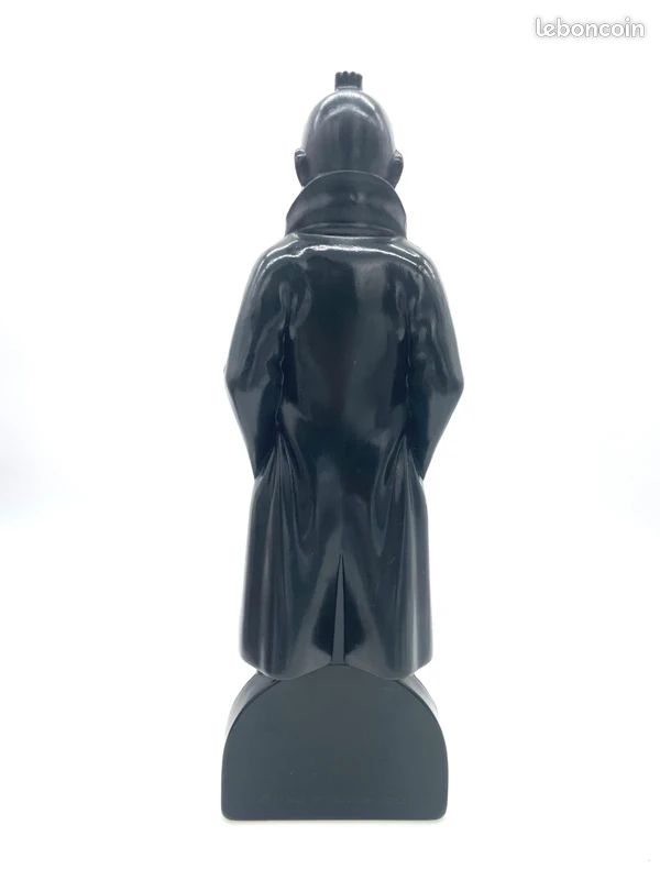 Figurine Tintin ALTER – Noir Et Or – 52x20 Cm – Édition Collection 2005 – SDCC
