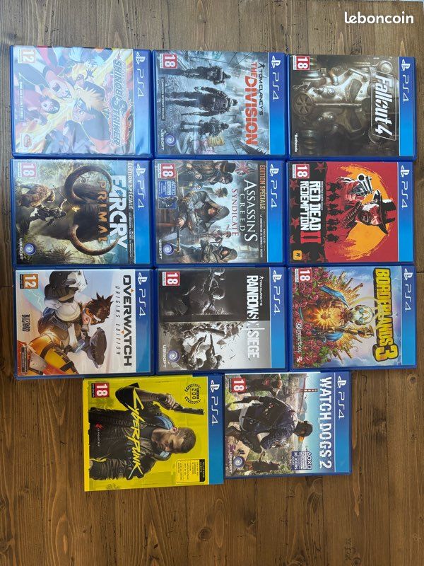 Lot jeux PS4 en très bon état 🎮 (image 1)