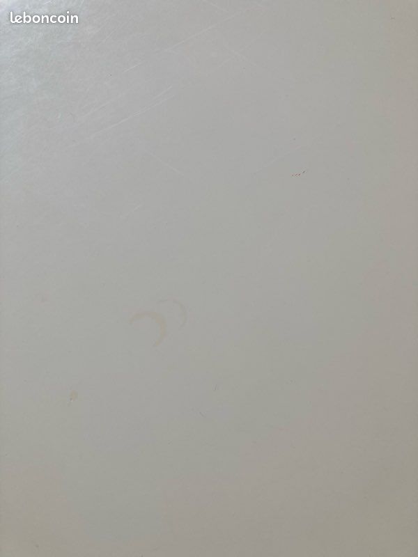 Table blanc laqué 6/8 personnes (image 6)