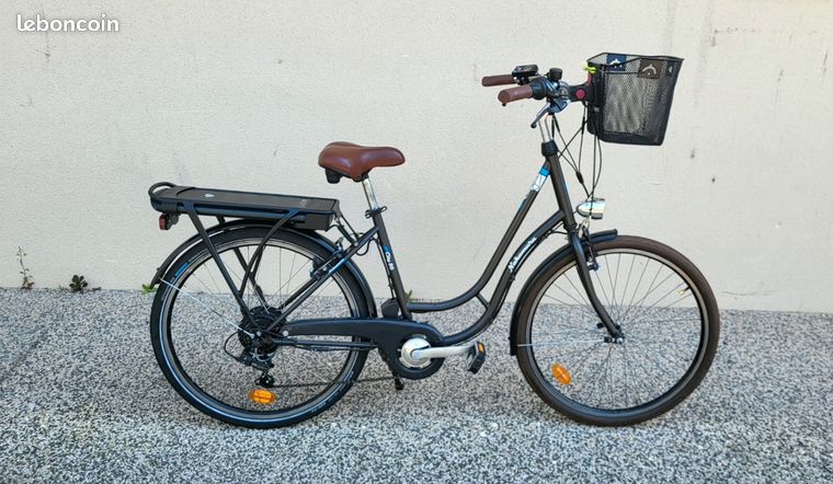 Vélo Électrique Wayscral – Noir – Roue 700 – VENDU