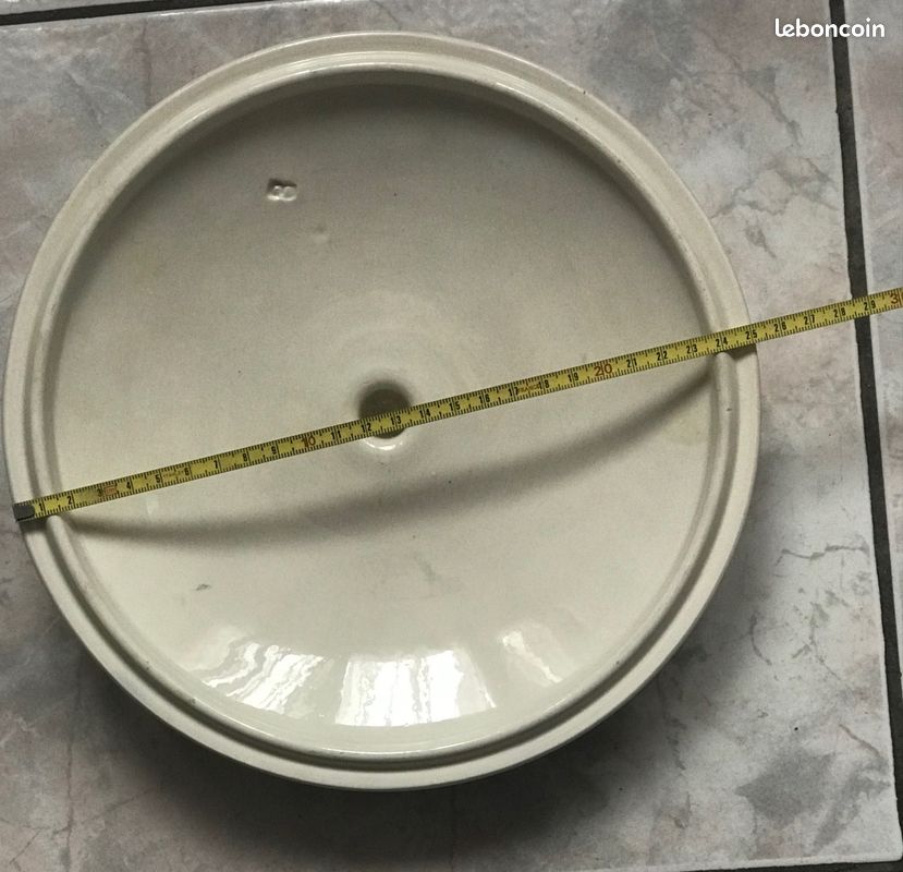 Couvercle soupière porcelaine (image 2)