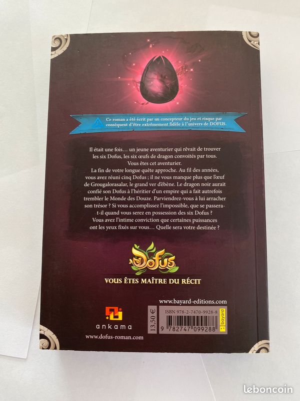 Livre Dofus 6 LA LUNE D'ÉBÈNE (image 5)