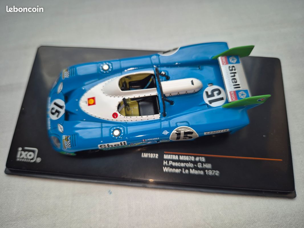 IXO 1:43 LM1972 Matra MS670 Winner Le Mans - 1972
