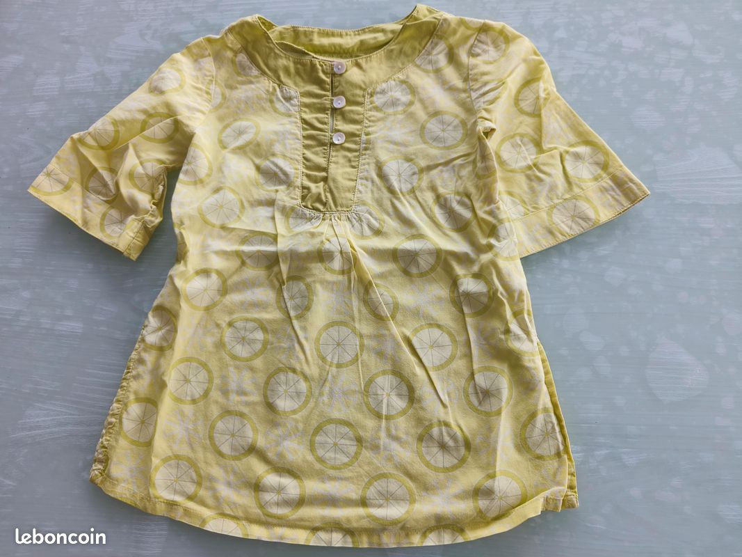Robe manches 3/4 2 ans (image 1)