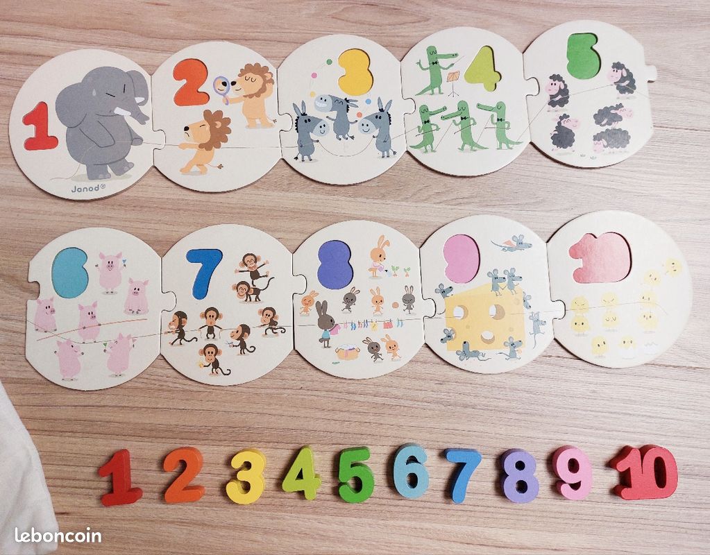 Puzzle j'apprends à compter (image 3)
