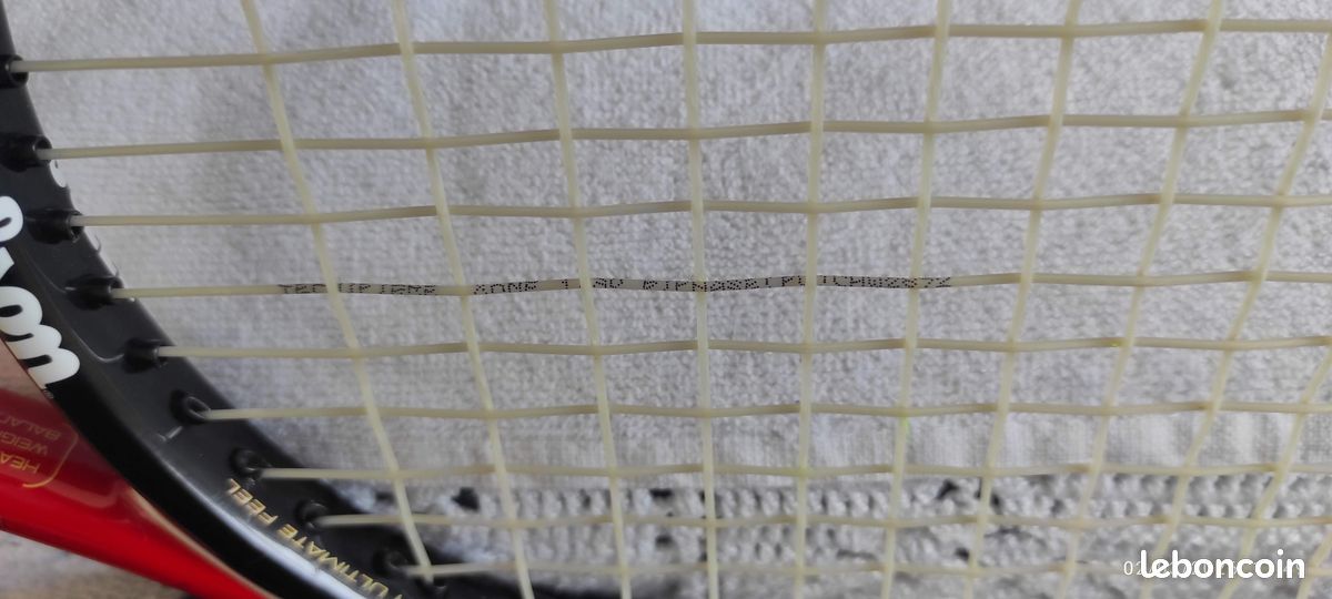 Raquette De Tennis Wilson Six One - Vintage, Associée à Roger Federer Roland Garros - Occasion