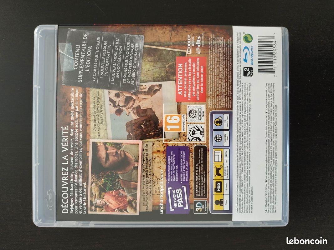 Uncharted 3 - L'illusion de Drake (PS3) (image 2)