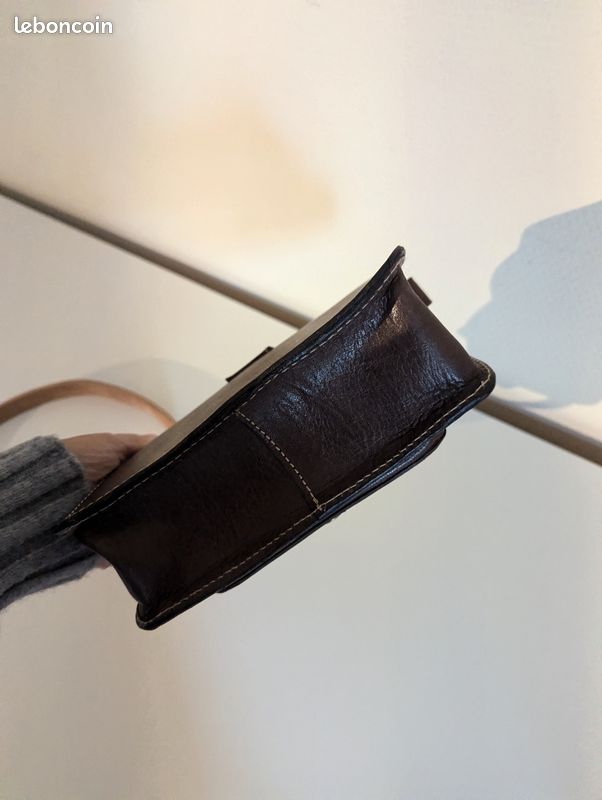 Sac 100% cuir fait main maroquinerie (image 5)