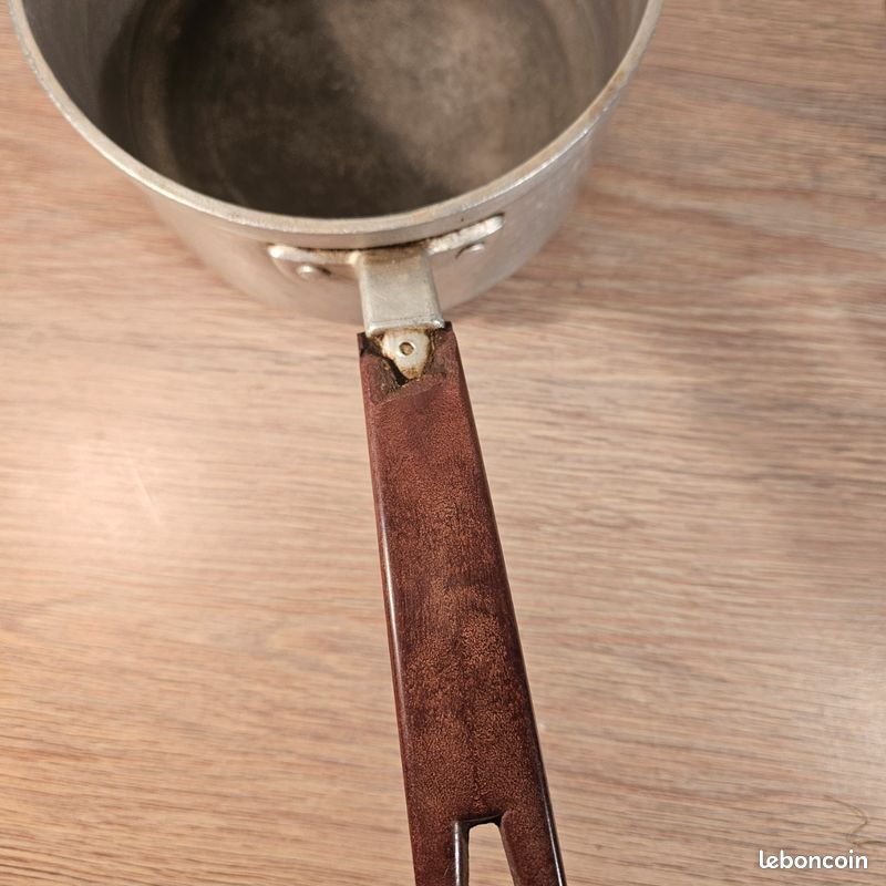 Lot 3 Casseroles Anciennes A.Bourgeat - Aluminium - Fabriqué En France - Vintage
