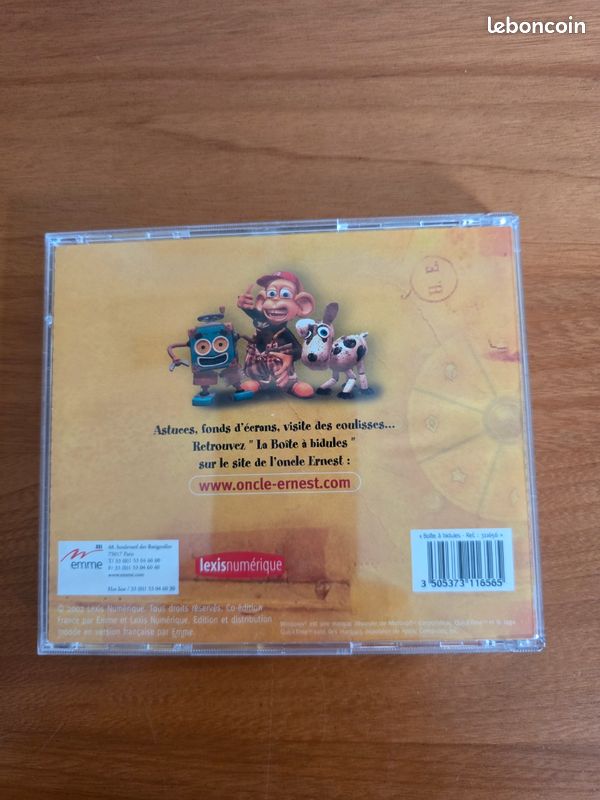 CD-ROM LA BOÎTE à BIDULES de l’oncle Ernest - Emme (image 2)