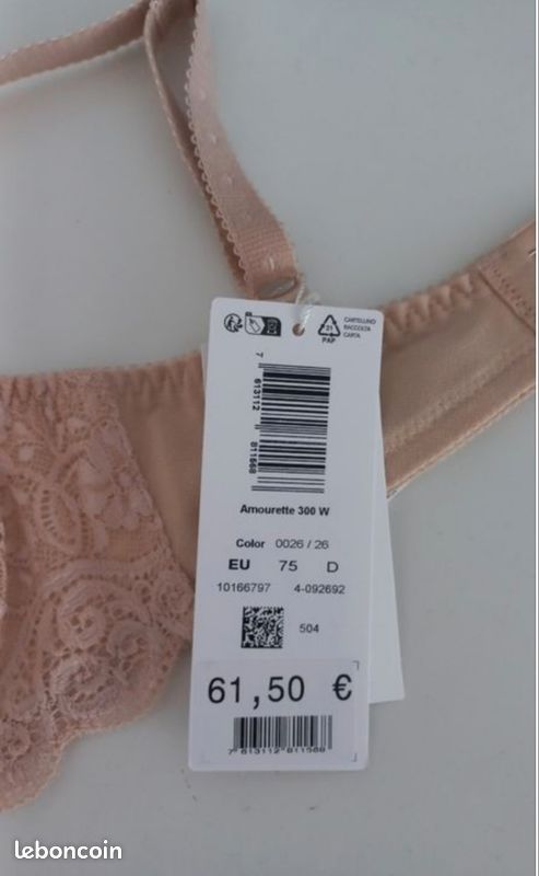 Soutien gorge Triumph taille 90D Neuf (image 4)