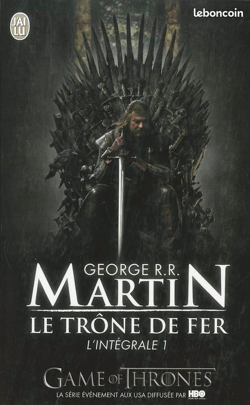 2 tomes TRÔNE DE FER (image 1)