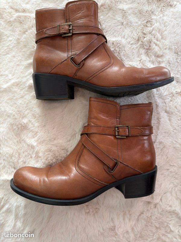 Bottines marron Di fontana (image 3)