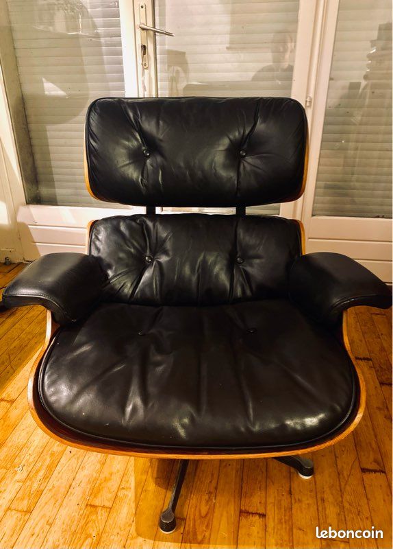Lounge Chair + Ottoman Eames original 1972, état superbe (image 1)